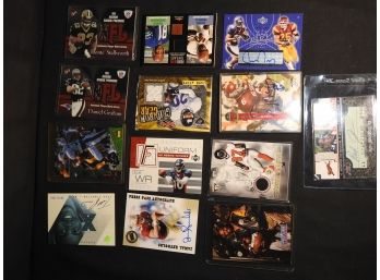 Relics And Autographed Sports Card Lot