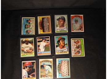 1970s Stars Baseball Card Lot