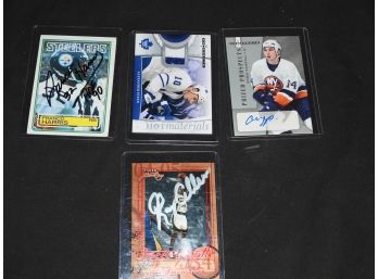 Autographed Sports Card Lot