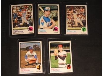1970s MLB Stars Baseball Card Lot