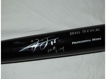 Signed Chicago White Sox Frank Thomas Full Size Wooden Baseball Bat With Coa
