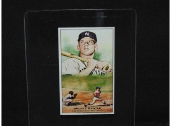 Mickey Mantle 2011 Champions Of The Game Tobacco Card