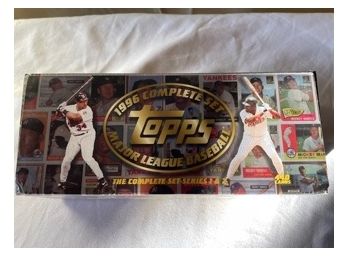Topps 1996 Complete Set Of Major League Baseball Cards.