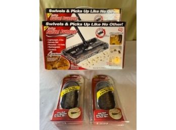Swivel Sweepers - 2 Regular Size And 2 Mini Handheld Sweepers - Brand New.