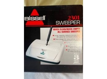 Bissell Model #2301 Large Capacity All Surface Sweeper - Brand New
