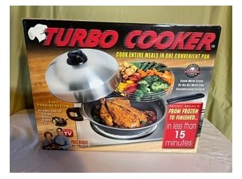 Turbo Cooker - 4 In 1 Cooking System. Brand New In Box