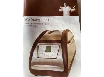 Wolfgang Puck Bread And Dessert Maker  -  Brand New In Box