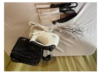 Wolfgang Puck Hand Mixer With Chopping Utensils And Kitchen Shears- Brand New