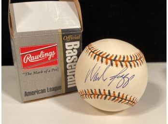 Wade Boggs Autographed Baseball, 1993 Rawlings All Star Game Ball