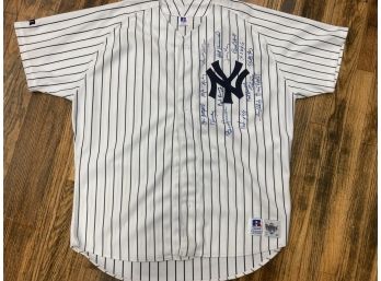 Autographed New York Yankees Jersey