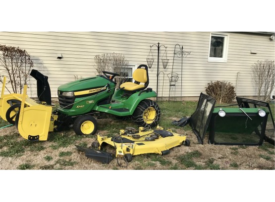 JOHN DEERE X540 Tractor And Many Accessories!!