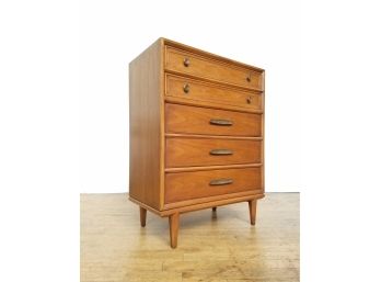 Solid Wood 60s Drexel Heritage Mid Century Tall Chest