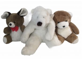 Newer Stuffed Teddy Bear Lot