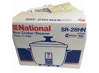 NEW IN BOX -National  Electric Rice Cooker And Steamer