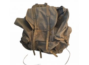 Vintage Sac Lufuma  Military Backpack -