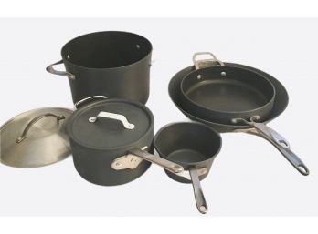 Lot Of 5 New * Lightly Used Calphalon Cookware