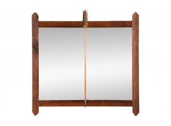 Custom Made Southwestern-Style Wall Mirror