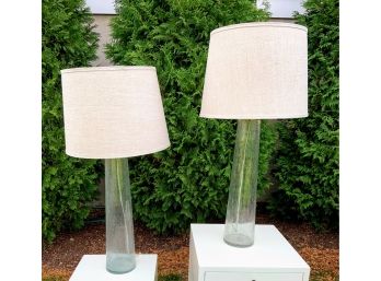 Pair Of Tall Jamie Young Lamps