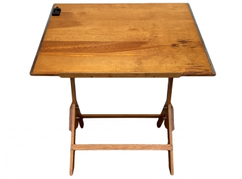Vintage Drafting Table By Saxon