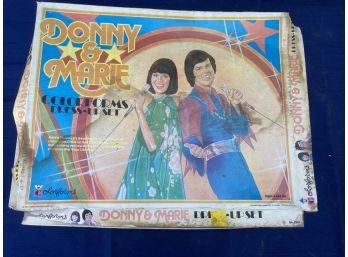 Vintage Donny And Marie Colorforms Ess Ups