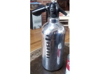 Vintage Soda King Seltzer Bottle