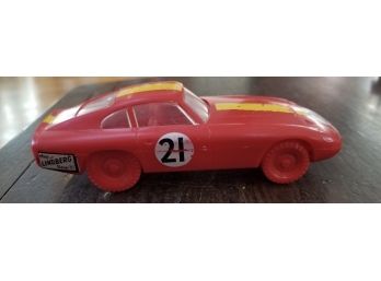 Vintage 1950’s Lindberg Aston Martin Plastic Car Toy. It Is 5.25” Long.