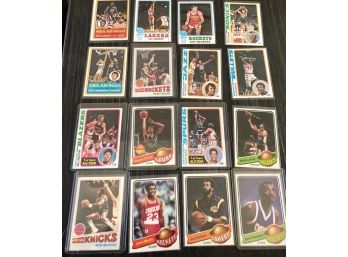 1970s Basketball Hall Of Famers Lot (38) Incl. George Gervin
