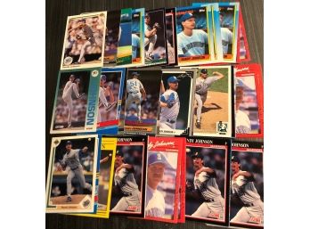 Lot Of 125 Early Randy Johnson Cards