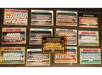 1971 #1 Orioles   Early 70s High Series Team Cards