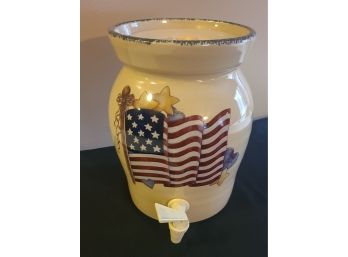 Flag Crock For Drinks, Home & Garden Party