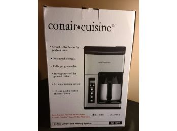 Conair-Cuisine Coffee Grinder And Brewing System