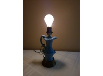 Vintage Ceramic Lamp Base, Works