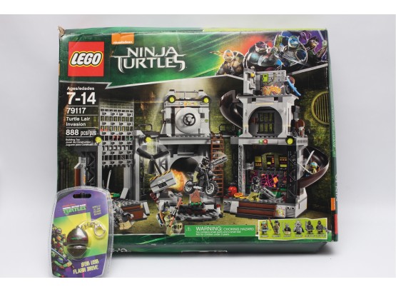 New Ninja Turtles Lego Set With Ninja Turtles Flash Drive