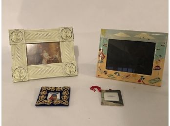 Lot Of Four Assorted Picture Frames