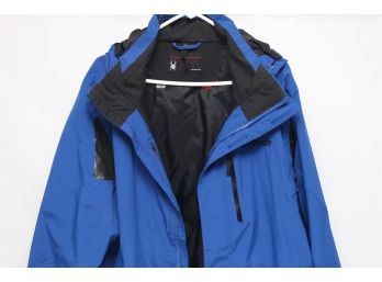 Mens XL Blue Spyder Jacket