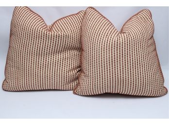 Pair Of Custom Pillows