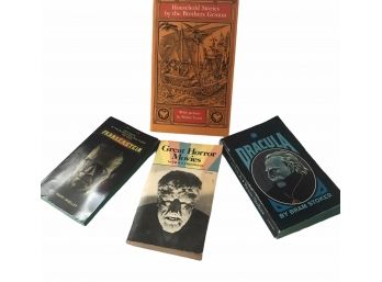 Vintage Horror Soft Cover Book Lot-