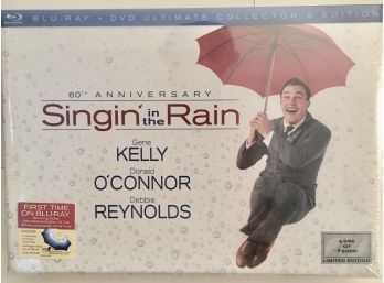 'Singin' In The Rain'  60th Anniversary  Blue Ray+ DVD Ultimate Collector's Edition