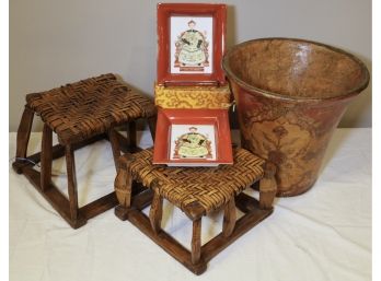 Chinese Decor Lot 5 Pieces