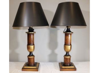 A Pair Of Bradburn 'Gallahad' Table Lamps