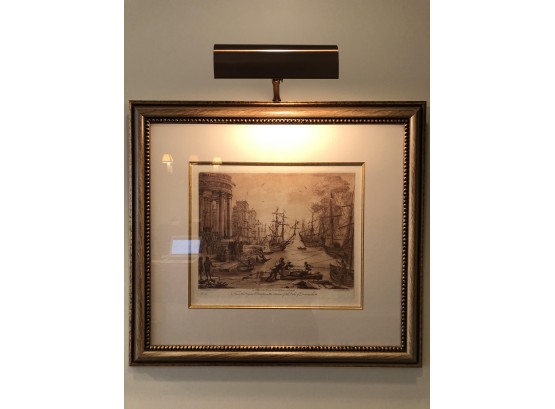 Duke Of Devonshire Drawing Collection, No.54 - Framed And Lit