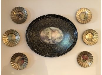 Set Of 7 Decorative Plates