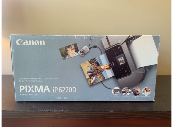 Canon Pixma IP6220D Photo Printer W/ Orginal Box
