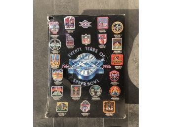 Twenty Years Of NFL Super Bowl Patches 1967 - 1986