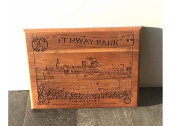 Unique Wood Fenway Park  Boston Red Sox Art Plaque