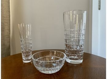 'Cocktail Party' By Ralph Lauren Crystal - Vase, Bud Vase & Bowl