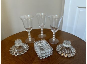 Vintage Candlewick Glassware Collection