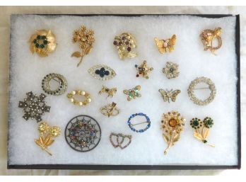 TWENTY TWO PINS, Floral-Hearts, Butterfly, Snowflake  & More