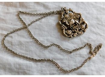 Sturdy Costume Necklace With A CAMEL Pendant