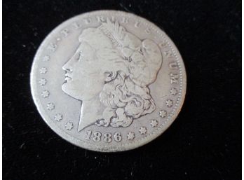 1886 O U.S. Morgan Silver Dollar